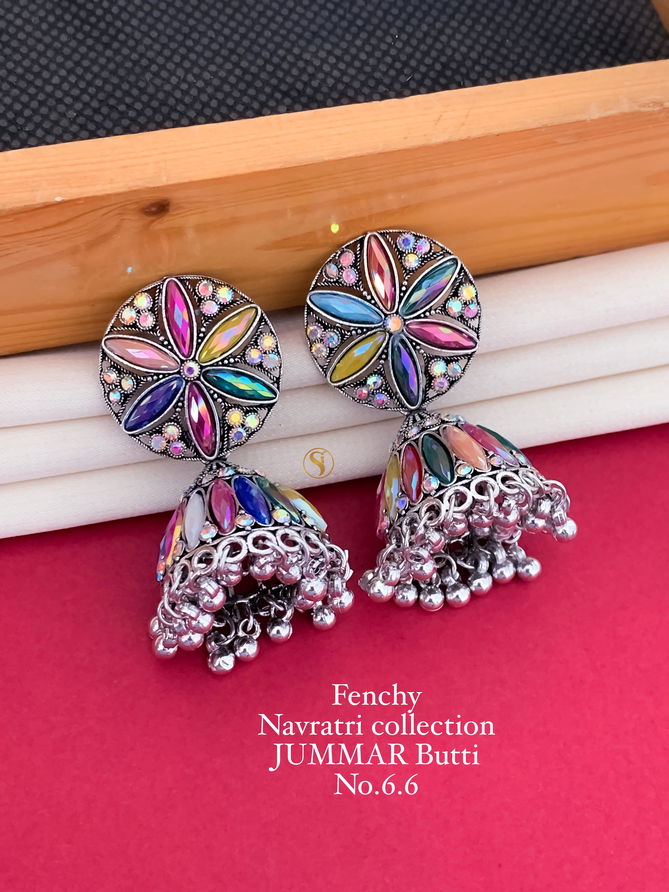 Fancy Navratri Special Kansar Jummar Earring Wholesale Price In Surat
